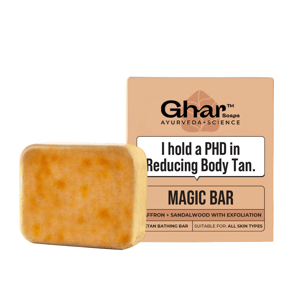 Magic Soap (Sandal Wood and Saffron Soap)